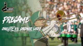 The Pride of Niner Nation Marching Band 2024  Pregame  Charlotte vs GardnerWebb [upl. by Noda]