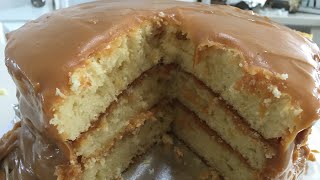 Old Fashioned Southern Caramel Cake [upl. by Ibbison]