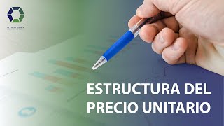 Estructura del precio unitario [upl. by Eloci201]