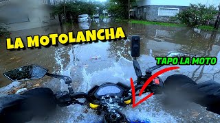 DILUVIO INUNDACION Y CAOS 😫ATRAPADO CON LA MOTO  Observaciones Diarias 173 [upl. by Gustin122]