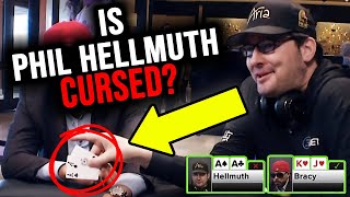 5 Times Phil Hellmuths ACES Got CRACKED Compilation [upl. by Leeda]