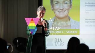 ELLA TALKS 2016  Ulrike Lunacek Vice President of the European Parliament [upl. by Michael]