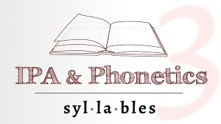 IPA for Language Learning  Syllables 3 of 4 [upl. by Akehsal]