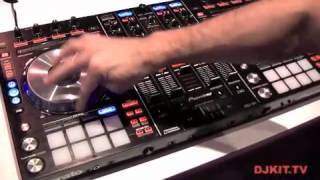 Pioneer DDJ SX Controller with Performance Pads for Serato DJ with djkittv [upl. by Albright]