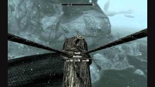 SKYRIM  WHERE TO FIND WINDSHEAR SECRET SWORD [upl. by Devehcoy]