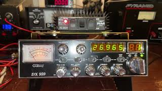 Galaxy DX 959 amp RM Italy KL 203 P [upl. by Dreda180]