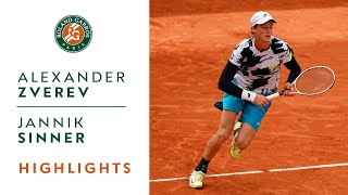 Alexander Zverev vs Jannik Sinner  Round 4 Highlights I RolandGarros 2020 [upl. by Rayford]