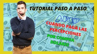 🔥 Cuándo DEVUELVE la AFIP el impuesto por compra en dolares 2024 🤑 ✅Tutorial paso a paso✅ [upl. by Mazlack]