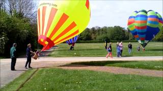 Model Balloons UK at the South West Model Show 2014 [upl. by Aribold491]