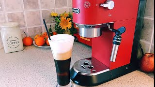 Freddo Cappuccino with DeLonghi Dedica EC685 at home 💯 [upl. by Cannon]