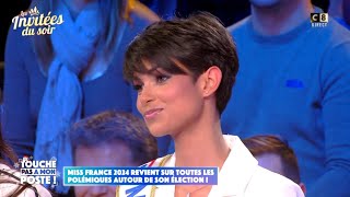 « Elle temmrde  »  Eve Gilles Miss France 2024 remet Géraldine Maillet à sa place dans TPMP [upl. by Atinuj]