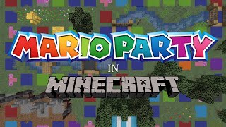 Mario Party Minecraft Board Game and Minigame Map [upl. by Ahsinor592]