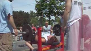 Vermont State Bench Press Competition with Diabetes  4 [upl. by Nirda]