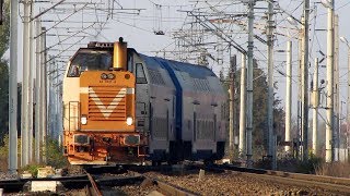 Trenuri la ChitilaBuciumeni km 800013400  train festival  viele Züge im Herbst [upl. by Eikceb]