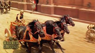 BenHur  Chariot Race  FULL SCENE  Warner Classics [upl. by Stevy]