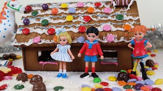 Pippi Långstrump Pepparkakshus  Julkalendern 2017 Avsnitt 14  Lek och lär [upl. by Ymled767]