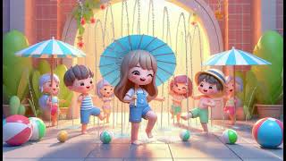 quotSummer Sprinkler Dance  Fun and Refreshing Song for Kidsquot [upl. by Doone]