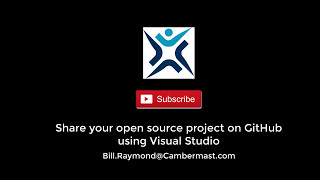 Use Visual Studio to publish a public GitHub project [upl. by Editha]