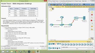 10312 Packet Tracer  Skills Integration Challenge [upl. by Lynnet644]