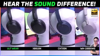 Ultimate Battle 🔥 Sony ULT WEAR vs XB910N vs CH720N vs WH1000XM5 [upl. by Enenej]