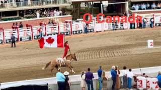 O Canada Calgary stampede 2024 Night Show calgary stampede ocanada [upl. by Av732]