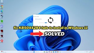 FIXED KB5044284 fails to install in Windows 11 [upl. by Thorma]