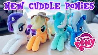 My Little Pony  New Cuddle Plush Toys by Symbiote Studios [upl. by Ellennahc469]