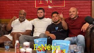 Mike Tyson says Khabib would’ve been a great boxer  Khabibs reaction is surprising  EsNews Boxing [upl. by Ysle]