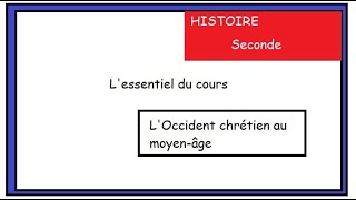 HISTOIRE Seconde Loccident chrétien [upl. by Peisch]