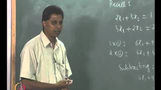 Mod01 Lec02 Linear Equations [upl. by Walker]