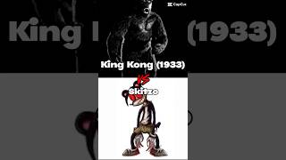 King Kong 1933 vs skitzo vs edit battle shorts [upl. by Yenattirb]