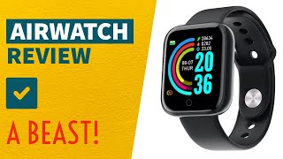 AIRWATCH REVIEW  THE BEAST SMARTWATCH [upl. by Erastatus]