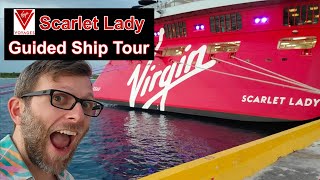 Scarlet Lady Full Ship Tour amp Review  Virgin Voyages [upl. by Eimia476]