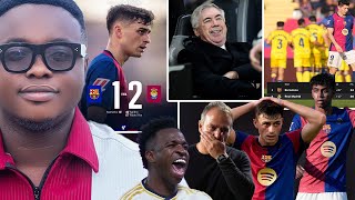 BARCELONA 1 LAS PALMAS 2 HOW BARCA IS DROPPING MORE POINTS MADRID SMILING TO THE TOP [upl. by Fonzie]