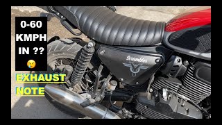 Yezdi Scrambler  EMI Finance amp Onroad price  Ride Review  Exhaust note  First impression  BBL [upl. by Bayard]