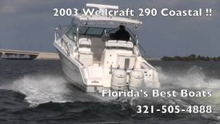 2003 Wellcraft 290 Coastal [upl. by Oiretule376]