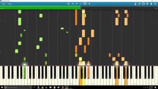 Watamote ED By Pablo Durán  Synthesia MIDI Piano Edit [upl. by Irat499]