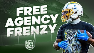 Free Agent Frenzy  Mike Williams Jimmy Garoppolo cut Eric Kendricks signs deals become OFFICIAL [upl. by Ayidah]