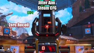 Best Jitter Aim CFG For Season 21 Apex legends [upl. by Llenil467]