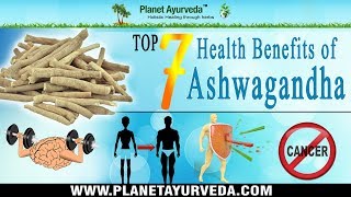 Top 7 Health Benefits of Ashwagandha Withania Somnifera  Indian Ginseng [upl. by Yetta]