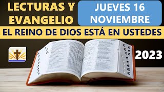 Lecturas del día de hoy Jueves 16 de Noviembre de 2023 [upl. by Ause]