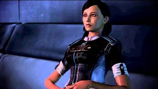 Mass Effect 3  Commander Shepards hot date with Samantha Traynor [upl. by Erdied562]