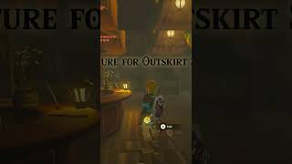 A Picture for the Outskirt Stable Shorts Zelda TotK [upl. by Lidia675]