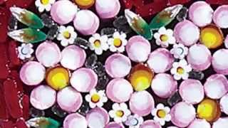 Florentine Millefiori Mosaics made with Murano Glass [upl. by Blessington]