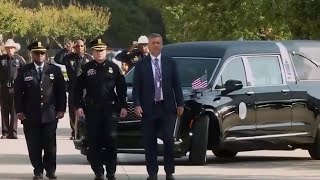 Funeral preparations underway for fallen Harris County deputy Fernando Esqueda [upl. by Athelstan]