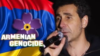 System Of A Down  Serj Tankians emotional speech about Armenian Genocide Yerevan [upl. by Nithsa779]