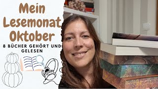 Mein Lesemonat Oktober 2024 📚 🎃 [upl. by Ahtebat]