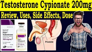 Testosterone Cypionate 200mgml  Review depo testosterone  Uses Benefits Dose Side Effects [upl. by Scurlock391]