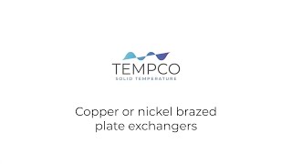 Copper or nickel brazed plate exchangers [upl. by Yhtomiht]