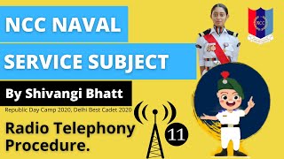 11 Radio Telephony Procedure  NCC B and C Exam  NCC Service Subject [upl. by Amethyst]